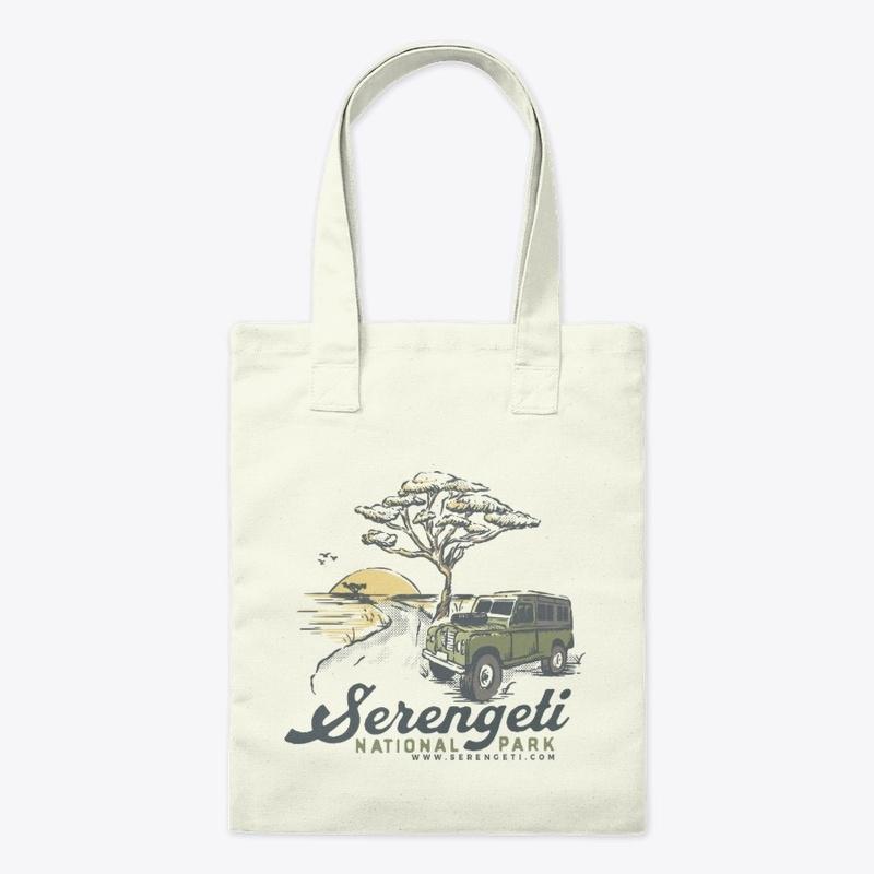 Serengeti classic safari tote bag